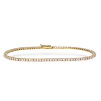 Armband Idee Preziose dal 1987 Dame in Gelbgold Zircone IP.BK18G/2 - IP.BK18G/2